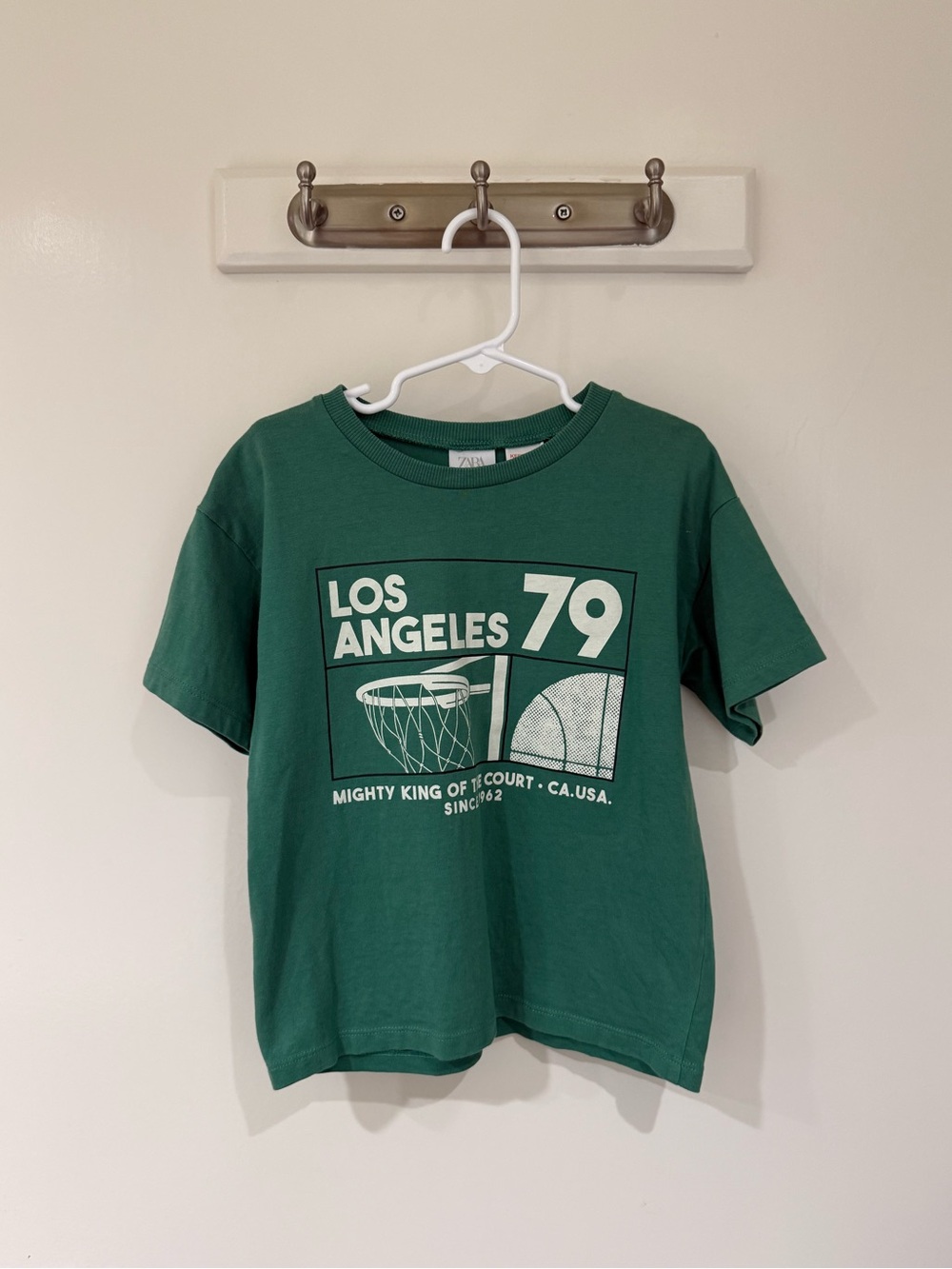 Zara Los Angeles Basketball Tee 5 Years